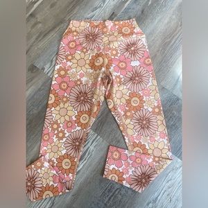 Floral yoga pants
